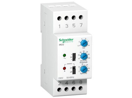 Schneider A9E21182 - ACTI9 iRCP feszültségfigyelő relé, 2P, 8A, Uc 230VAC