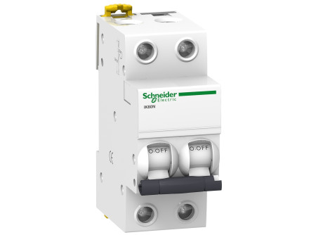 Schneider A9K24204 - ACTI9 iK60N kismegszakító, 2P, C, 4A