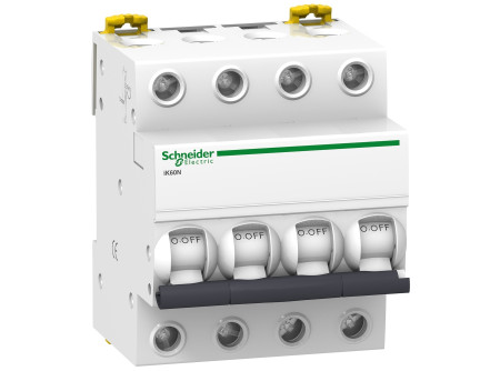 Schneider A9K24450 - ACTI9 iK60N 6kA kismegszakító, 4P, C, 50A