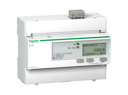 Schneider A9MEM3350 - Digitális fogyasztásmérő,3F,125A,MODBUS