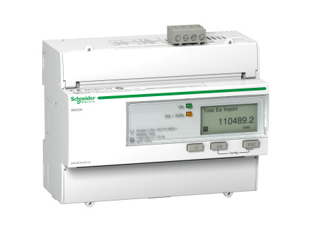 Schneider A9MEM3355 - Digitális fogyasztásmérő,3F,125A,MODBUS,MID
