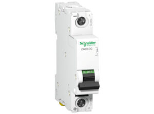 Schneider A9N61519 - ACTI9 C60H-DC kismegszakító, 1P, C, 63A, 250VDC