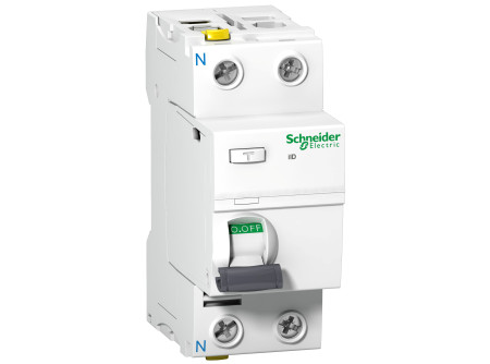 Schneider A9Z20225 - ACTI9 iID áram-védőkapcsoló, A osztály, 2P, 25A, 10mA