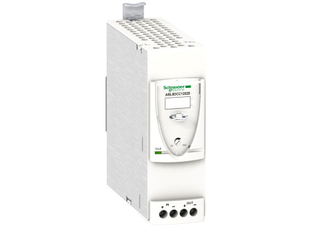 Schneider ABL8DCC12020 - ABL8 DC/DC konverter, 24/7…15VDC, 2A (ABL8RP/ABL8WPS tápegységekhez)