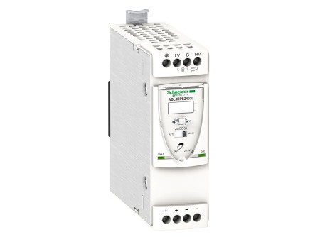 Schneider ABL8RPS24030 - ABL8 tápegység, 1f-2f, 230-400VAC/24VDC, 3A, DIN sínre szerelhető