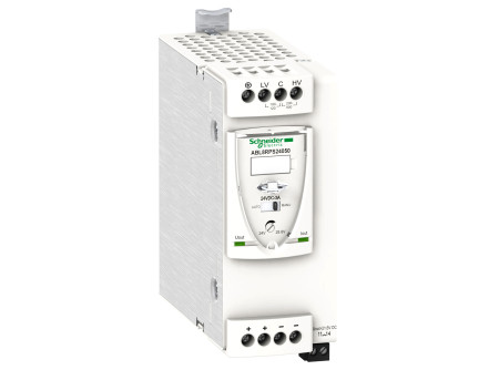 Schneider ABL8RPS24050 - ABL8 tápegység, 1f-2f, 230-400VAC/24VDC, 5A, DIN sínre szerelhető