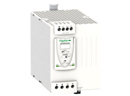 Schneider ABL8WPS24200 - ABL8 tápegység, 3f, 400VAC/24VDC, 20A, DIN sínre szerelhető