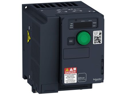 Schneider ATV320U22M3C - ATV320 frekv.váltó, 2,2kW/230V/3f, kompakt