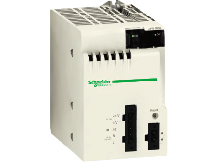 Schneider BMXCPS2000 - Standard 115-230 VAC tápegység 20W - sorkapcsokkal