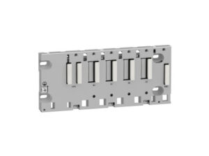 Schneider BMXXBP0400 - Hátlap, 4 I/O kártyahely