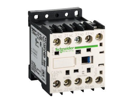 Schneider CA2KN31P7 - Segédkapcsoló 3 záró, 1 nyitó, AC, 50/60 Hz