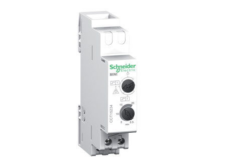 Schneider CCT15234 - ACTI9 MINt lépcsőházi időrelé, 0.5-20 perc, impulzusrelé funkcióval