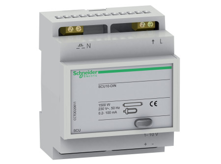 Schneider CCTDD20011 - ACTI9 SCU10-DIN dimmer, 1-10V