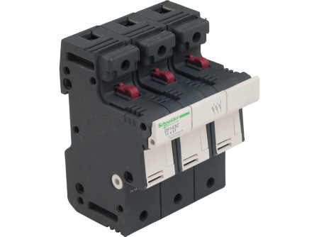 Schneider DF143C - Biztosíték tartó 3P 50A biztosítékhoz