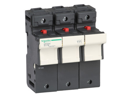 Schneider DF223C - Biztosíték tartó 3P 125A biztosítékhoz