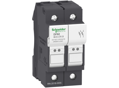 Schneider DF82 - Biztosíték tartó 2P 25A biztosítékhoz