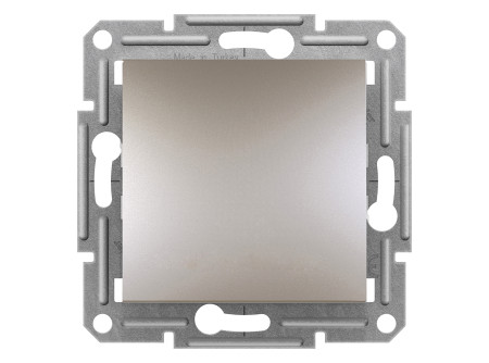 Schneider EPH0200169 - ASFORA Kétpólusú kapcsoló, rugós bekötés, bronz (102)