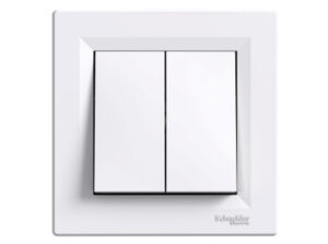 Schneider EPH0300121 - ASFORA Csillárkapcsoló, rugós bekötés, fehér (105)