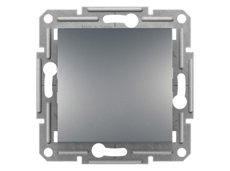 Schneider EPH0400162 - ASFORA Váltókapcsoló, rugós bekötés, acél (106)