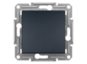 Schneider EPH0700171 - ASFORA Egypólusú nyomó, rugós bekötés, antracit (101N)