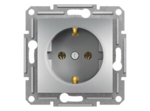 Schneider EPH2900161 - ASFORA 2P+F aljzat, csavaros bekötés, alumínium