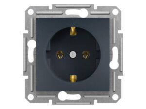 Schneider EPH2900171 - ASFORA 2P+F aljzat, csavaros bekötés, antracit