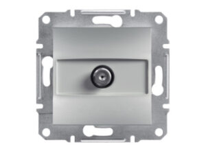 Schneider EPH3700161 - ASFORA SAT aljzat, végzáró, 1 dB, alumínium
