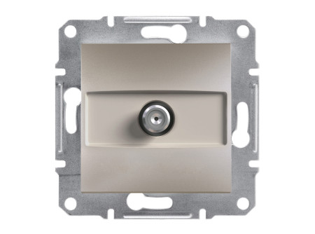 Schneider EPH3700169 - ASFORA SAT aljzat, végzáró, 1 dB, bronz