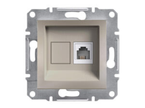 Schneider EPH4100169 - ASFORA 1xRJ11 telefon aljzat, bronz