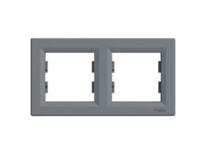 Schneider EPH5800262 - ASFORA Kettes keret, vízszintes, acél
