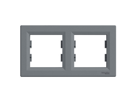 Schneider EPH5800262 - ASFORA Kettes keret, vízszintes, acél