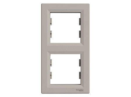 Schneider EPH5810269 - ASFORA Kettes keret, függőleges, bronz