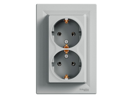 Schneider EPH9900161 - ASFORA 2x2P+F aljzat, csavaros, alumínium