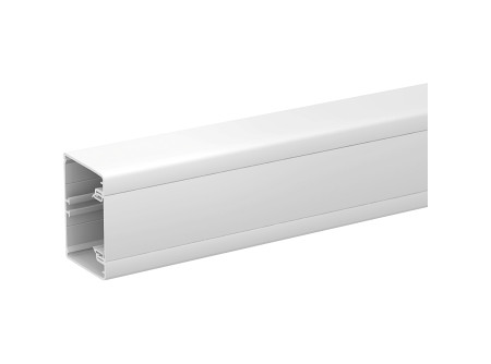 Schneider ISM10100P - OPTILINE 45 kábelcsatorna fedéllel 75x55 mm, műanyag, polárfehér, (2m/db.)