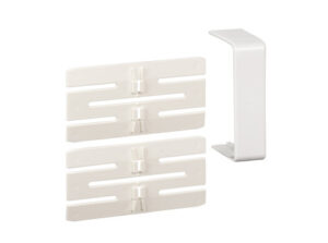 Schneider ISM10106P - OPTILINE 45 Takaróelem +2 toldó 75x55 mm, műanyag, polárfehér