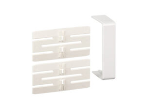 Schneider ISM10206P - OPTILINE 45 Takaróelem +2 toldó 95x55 mm, műanyag, polárfehér