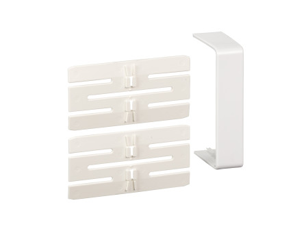 Schneider ISM10206P - OPTILINE 45 Takaróelem +2 toldó 95x55 mm, műanyag, polárfehér