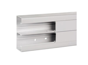 Schneider ISM10300P - OPTILINE 45 kábelcsatorna fedéllel 140x55 mm, műanyag, polárfehér