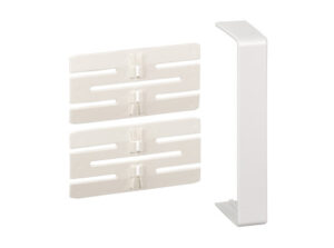 Schneider ISM10306P - OPTILINE 45 Takaróelem+2 toldó 140x55 mm, műanyag, polárfehér