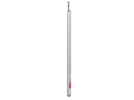 Schneider ISM20102 - OPTILINE 45 energiaoszlop, feszített, egyoldalas, 3.5 m, eloxált alu