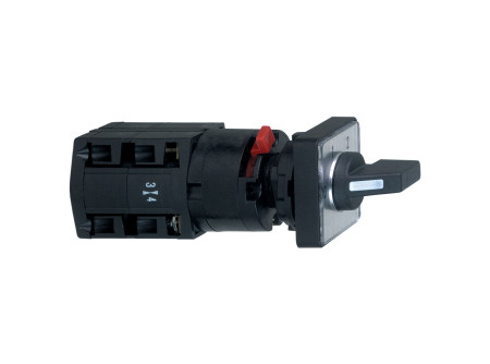Schneider K10F013QCH - Kézikapcsoló, 10A, 2P, 3fok+0 fokozatkapcsoló