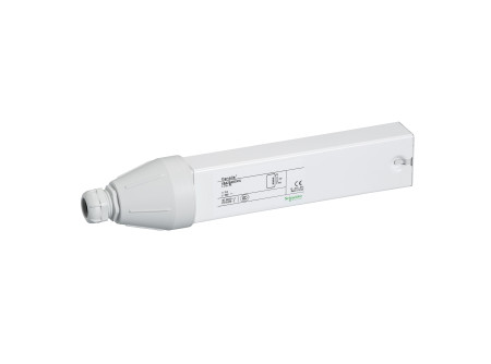 Schneider KBA25ABG4W - Betápláló elem, 25 A, bal, fehér