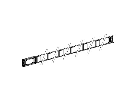 Schneider KNA160ED4306 - Egyenes elem 160 A