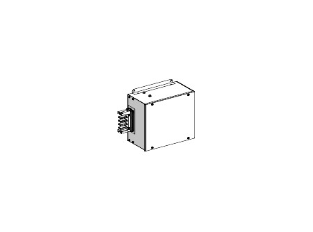 Schneider KSA250AB4 - Végbetápláló elem 250 A bal/jobb