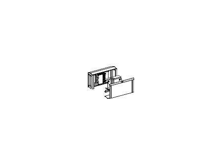 Schneider KSA400FA4 - Adapter régi KS sínhez 400 A