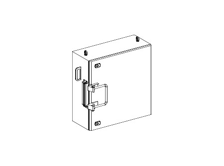 Schneider KSB400SE4 - Leágazódoboz, 400 A, T2 biztosítókhoz