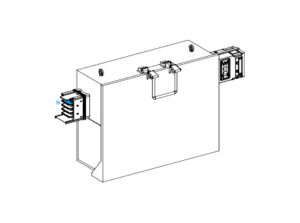 Schneider KSB630SE4 - Leágazódoboz, 630 A, T2 biztosítókhoz