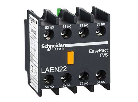 Schneider LAEN22 - Easypact TVS mágneskapcsoló segédérintkező 2NO+2NC