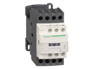 Schneider LC1D128ED - DC mágneskapcsoló, 25A (AC1), csavaros csatlakozású, 2Z+2NY pólus