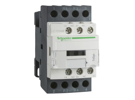 Schneider LC1D188BD - DC mágneskapcsoló, 32A (AC1), csavaros csatlakozású, 2Z+2NY pólus